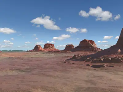 Arizona Desert 10 3D model