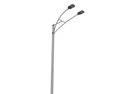 Lamp Post - Light Pole - Light Post - Street Light 26 3D model