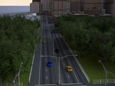 City Scape 8 3D model