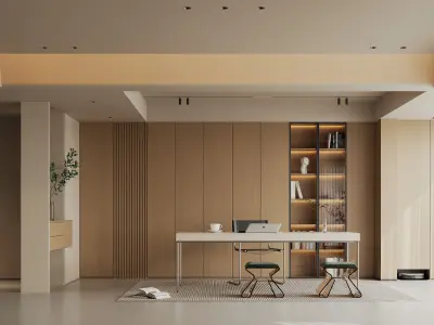    villa interior scenes 3D model shop