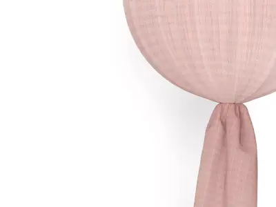 ROUND FABRIC LANTERN  3D model