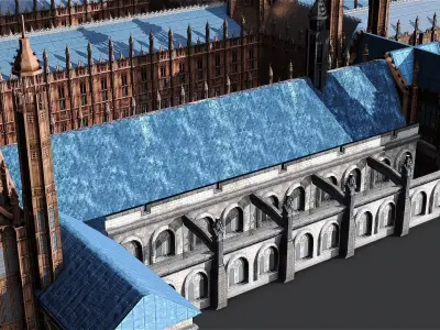 Palace Of Westminster 3D model