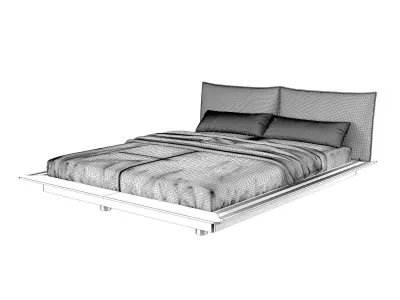 Yoma Bed 3D model