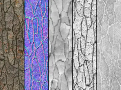 Bark 01 - Seamless Texture