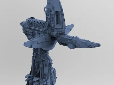 Wraith Interceptor Tower relay  3D model