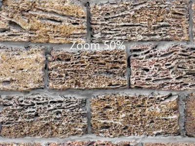 Seamless rough pumice masonry material - 10k Texture