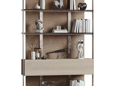 Shelves Decorative - Rack Set 25 3D model