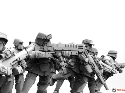 Universal Guard - Shock Infantry Builder 3D print model