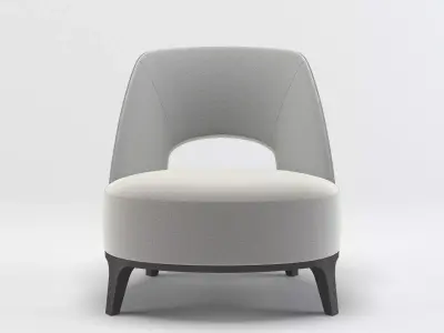 Ermione Armchair 3D model