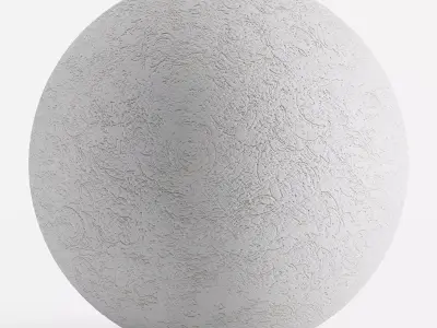 Seamless facade plaster material v4 - 8k Texture