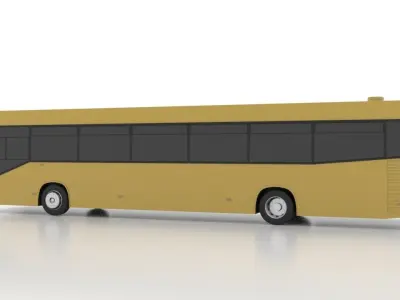 MAN A60 SL232 MANAS Low Low-poly 3D model