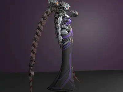 stalker cyber 3D model