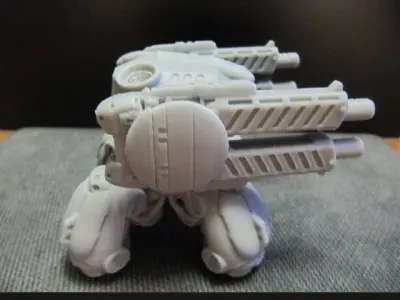 CHIBI-TECH SD - M66 DUO GUNPOD        3D print model