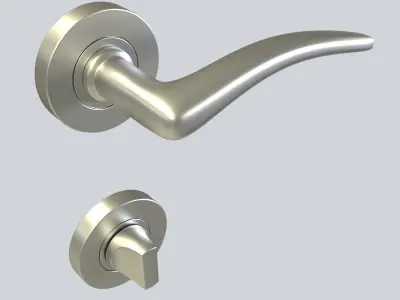 Door Handle for ArchViz Projects - Style E015 3D model