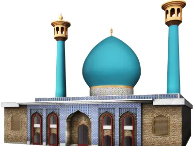 Mosque 3D model