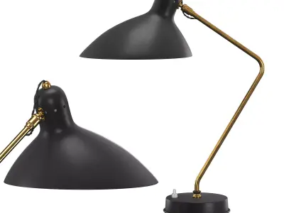 1950s Boris Lacroix Table Lamp 3D model