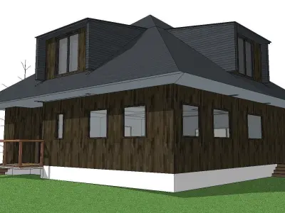 Creative Design-Holiday Cabin-082 3D model