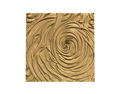 decor set wall panel ornament mural CNC 03 3D print  3D print model purchase