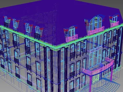 Building DK Dom Mari Dimitrov 3D model