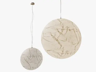Pendant light Moon Davide Groppi 3D model