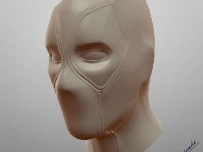 DeadPool - Mask 3D model