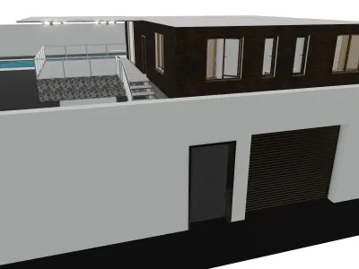 country house 3D model