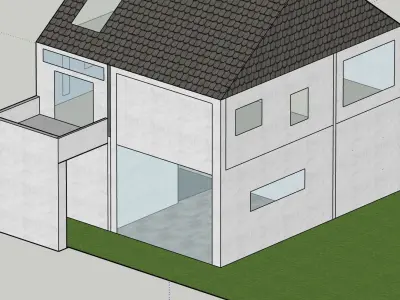 big house 3D print model