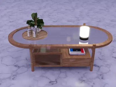 center table Free 3D model