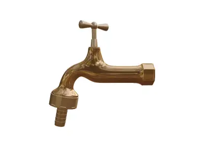 classic tap Free low-poly 3D model