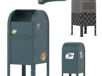 street equipment vol 01 3D model