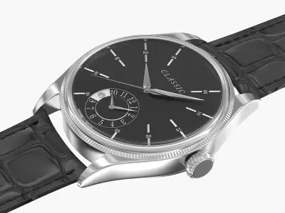  Classic Open Wrist Watch 3 