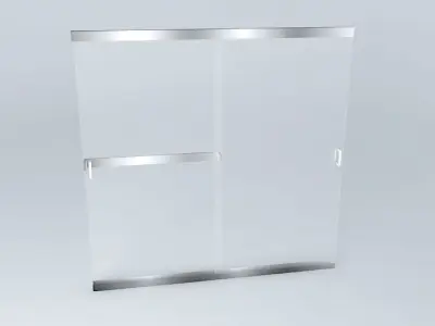 Shower Door Free 3D model