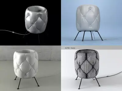 Chester Floor Lamp 3D model