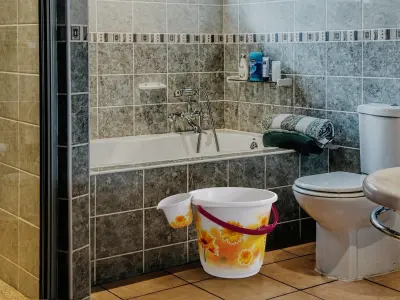 Pail - Bathroom Bucket Set Low-poly 3D model