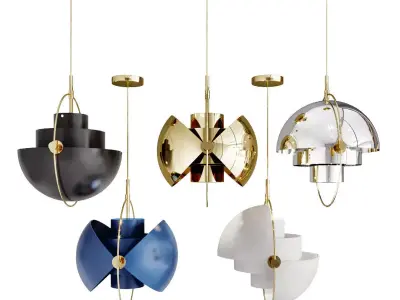 Chandelier LOUIS WEISDORFF MULTI-LITE PENDANT 3D model