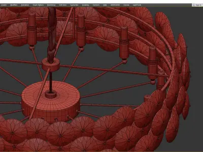  SAN ROUX Low-poly 3D model