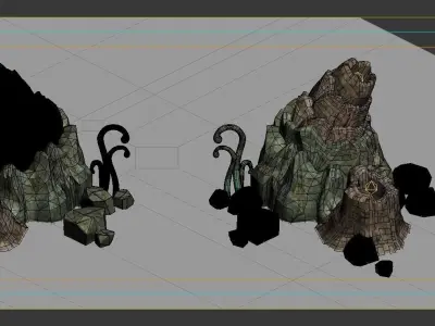 Game model - spray poison gas port 3D model