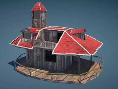 House Cartoon 3D model