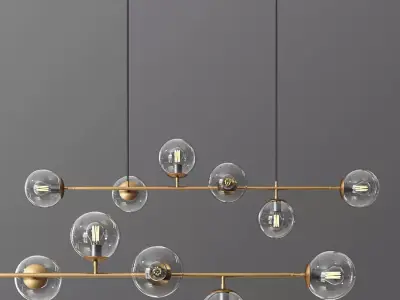 Sia New Chandelier Loft4you 3D model