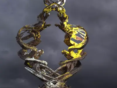 Spiral Siren Pillar 2 3D model