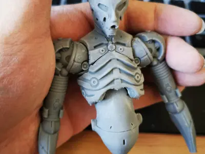 ADAM ROBOT-Cybernetist Zbrush 3D model-STL FILE FOR 3D PRINT 3D print model
