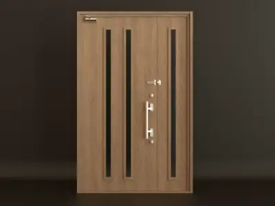 Door Entrance Low-poly 3D model purchase