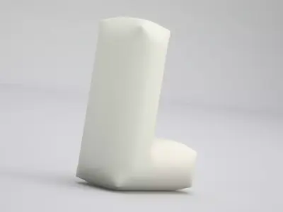 L Balloon 3D model