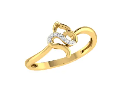 Light weight ring model  3D print model 4