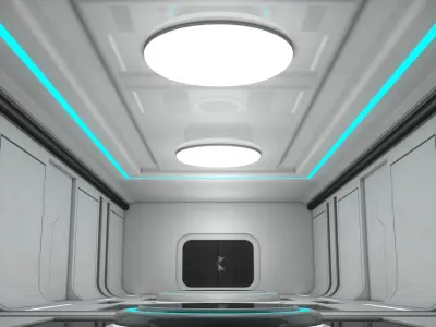Sci Fi Room 3D model