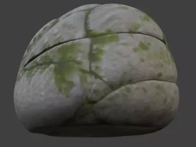 Stone Rock 3D Model 3D model