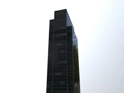 London 10Upper Bank Low-poly 3D model