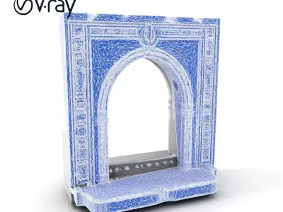 Medieval Archway Model Pack Low-poly 3D model