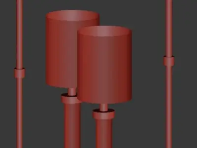 TRIANON CEILING LIGHT 3D model