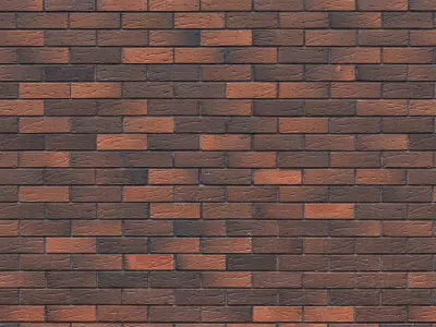 Facing brick 3D model